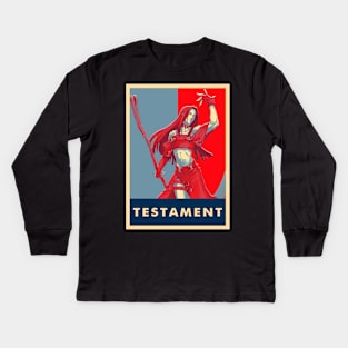 Testament | Guilty Gear Kids Long Sleeve T-Shirt